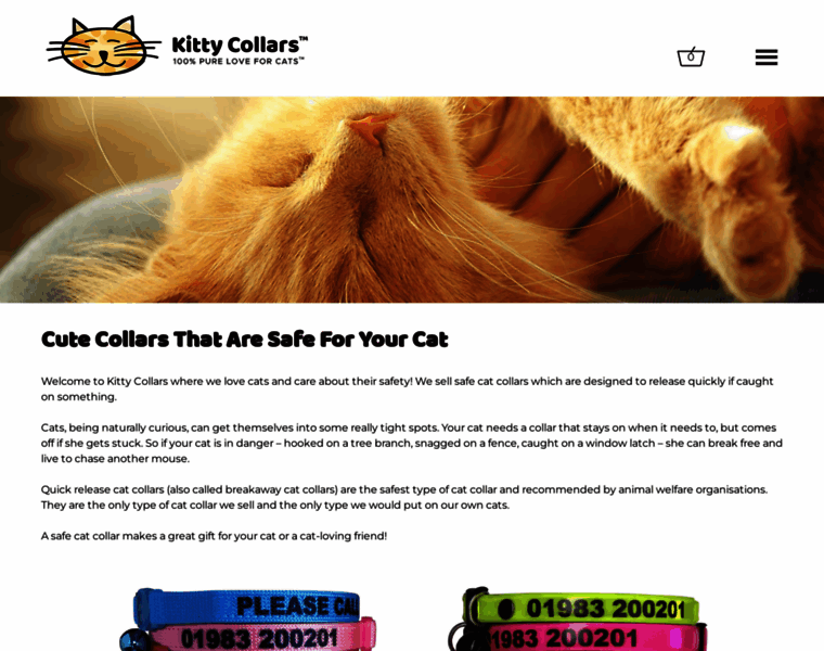 Kittycollars.co.uk thumbnail