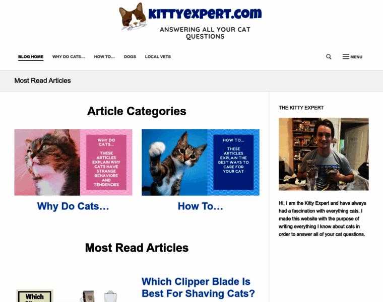 Kittyexpert.com thumbnail
