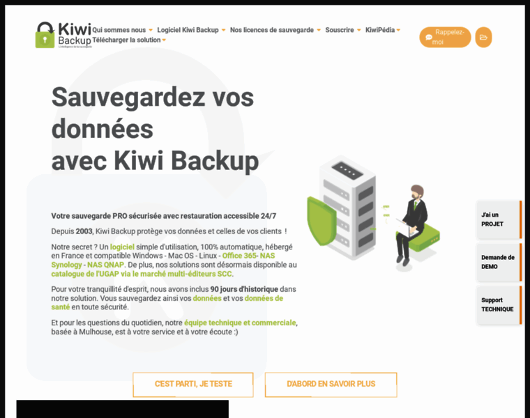 Kiwi-backup.com thumbnail