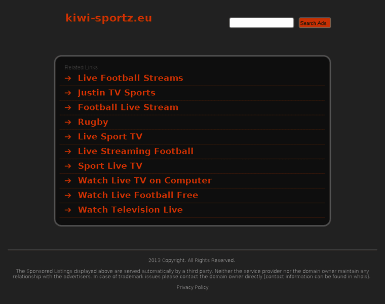 Kiwi-sportz.eu thumbnail