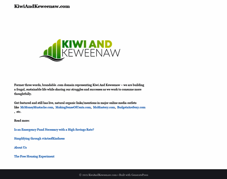 Kiwiandkeweenaw.com thumbnail