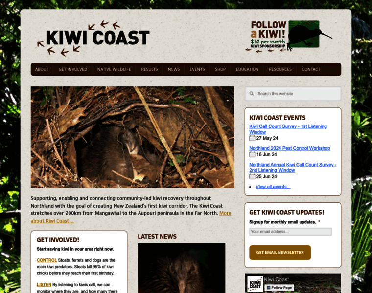 Kiwicoast.org.nz thumbnail