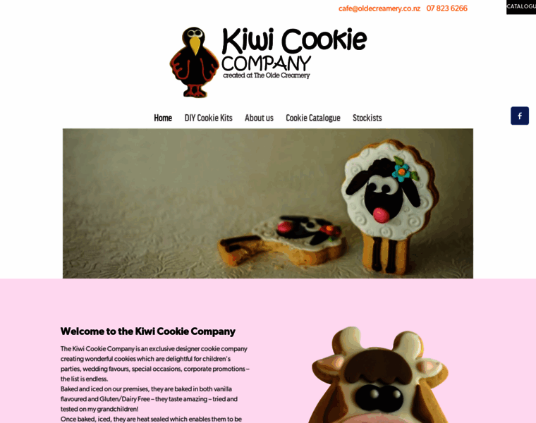 Kiwicookiecompany.co.nz thumbnail