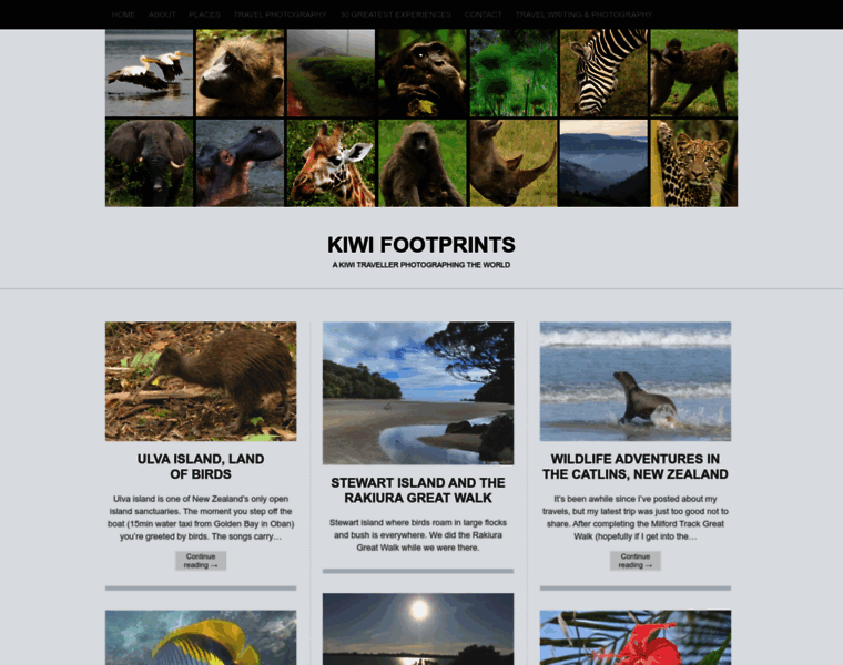 Kiwifootprints.com thumbnail