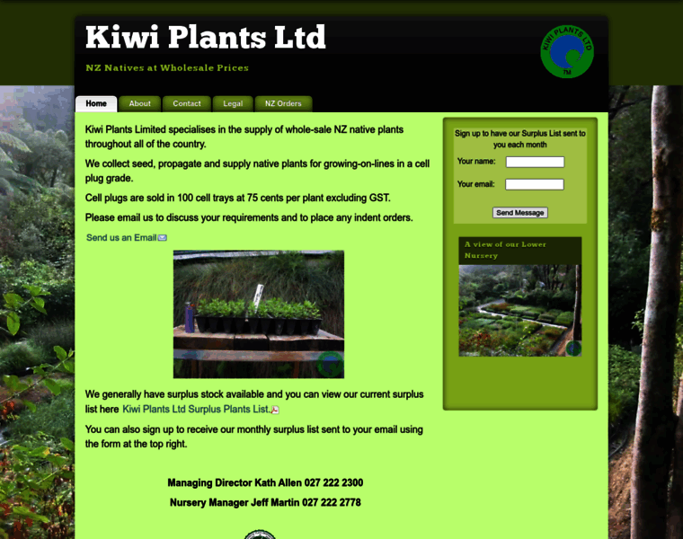 Kiwiplants.co.nz thumbnail