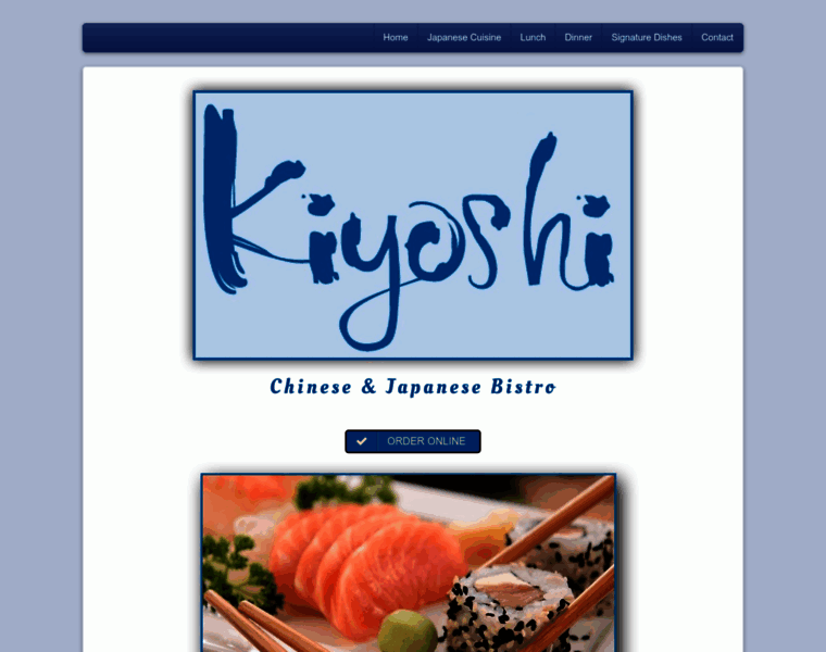 Kiyoshibistro.com thumbnail