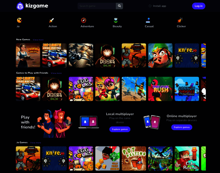 Kizgame.com thumbnail