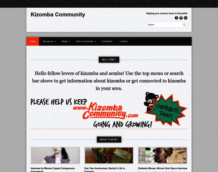Kizombacommunity.com thumbnail