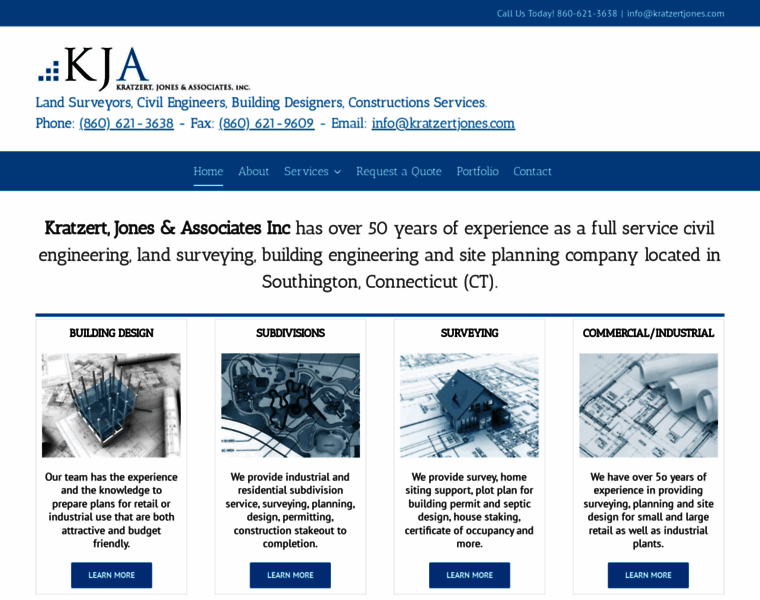 Kja-surveyors.com thumbnail