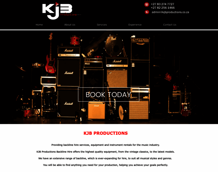 Kjbproductions.co.za thumbnail
