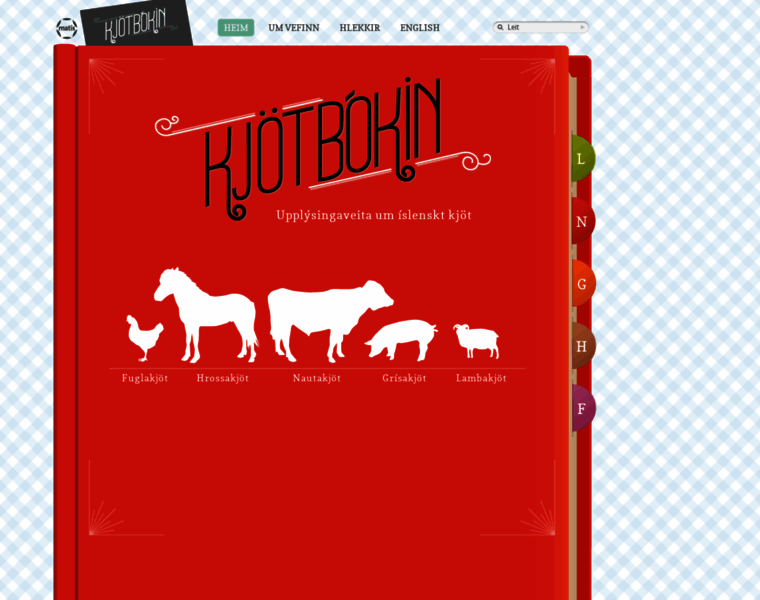 Kjotbokin.is thumbnail