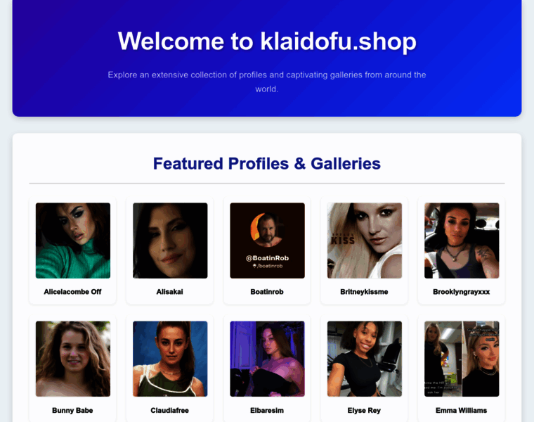 Klaidofu.shop thumbnail