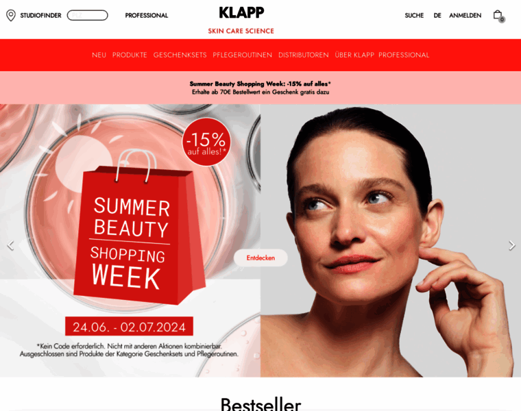 Klapp-cosmetics.com thumbnail