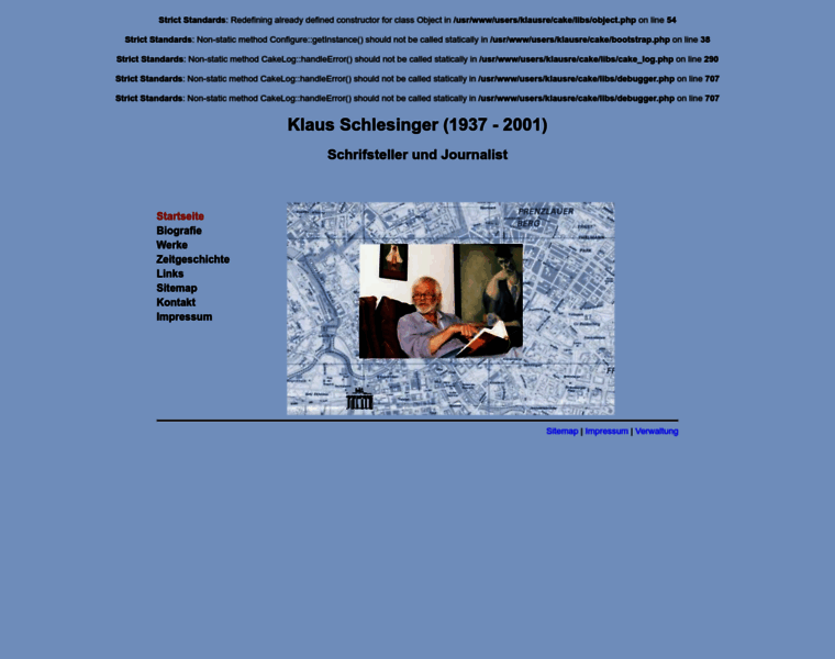 Klaus-schlesinger.de thumbnail