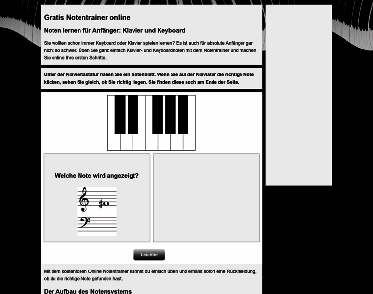 Klavier-noten-lernen.de thumbnail