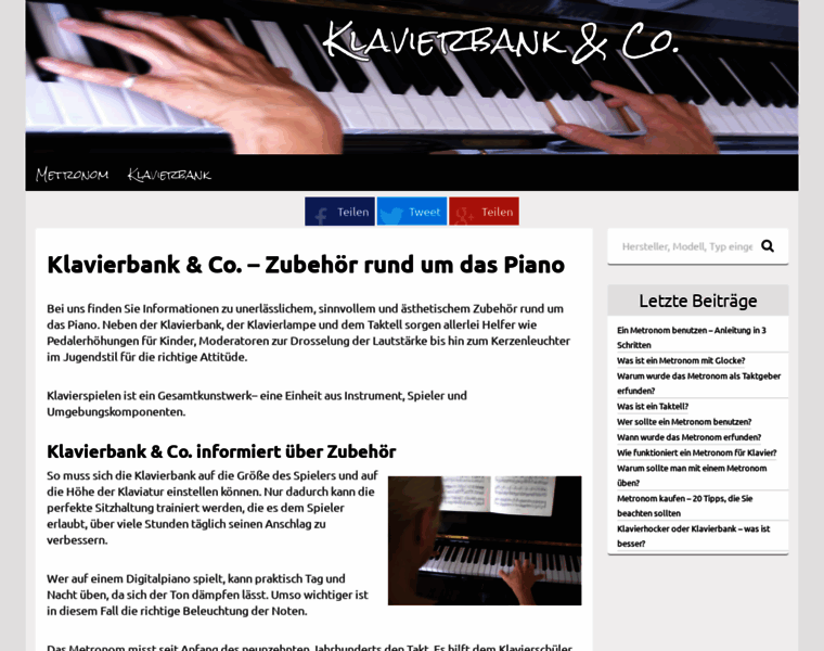 Klavierbank-und-co.de thumbnail