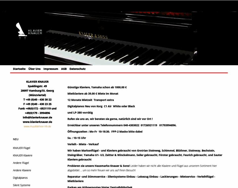 Klavierknauer.de thumbnail