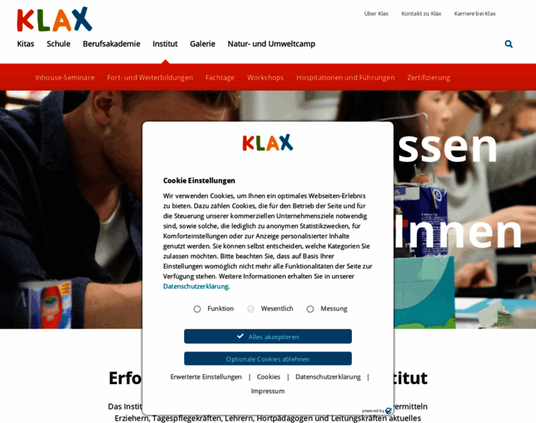 Klax-institut.de thumbnail