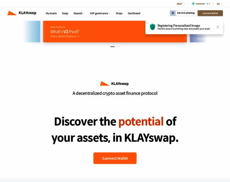 Klayswap.com thumbnail