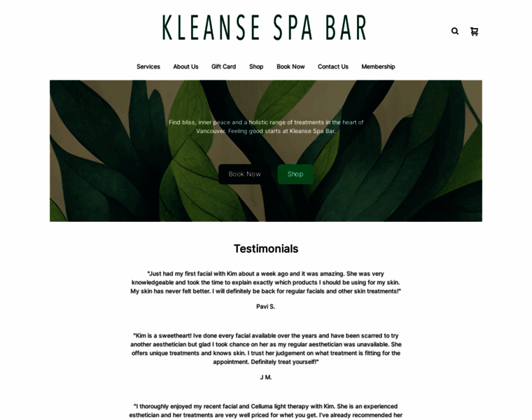 Kleansespabar.com thumbnail