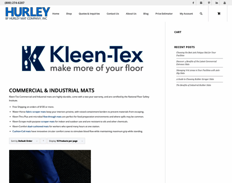 Kleentexshop.com thumbnail