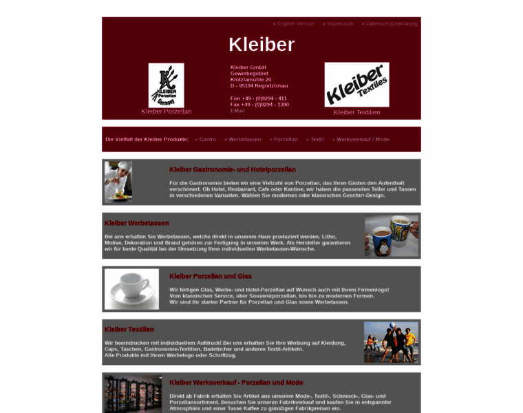 Kleiber-porzellan.de thumbnail