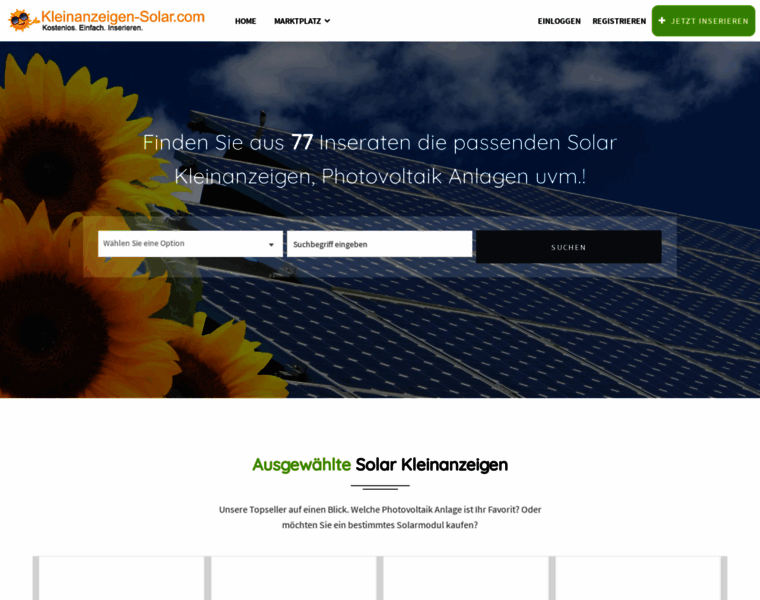 Kleinanzeigen-solar.com thumbnail