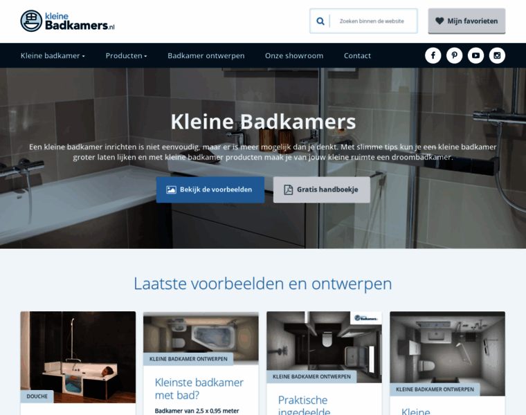 Kleinebadkamers.nl thumbnail