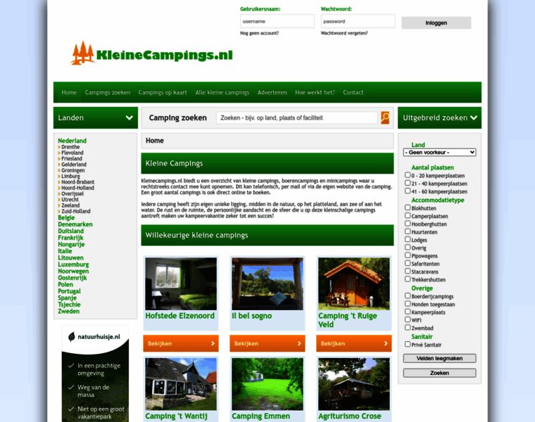 Kleinecampings.nl thumbnail