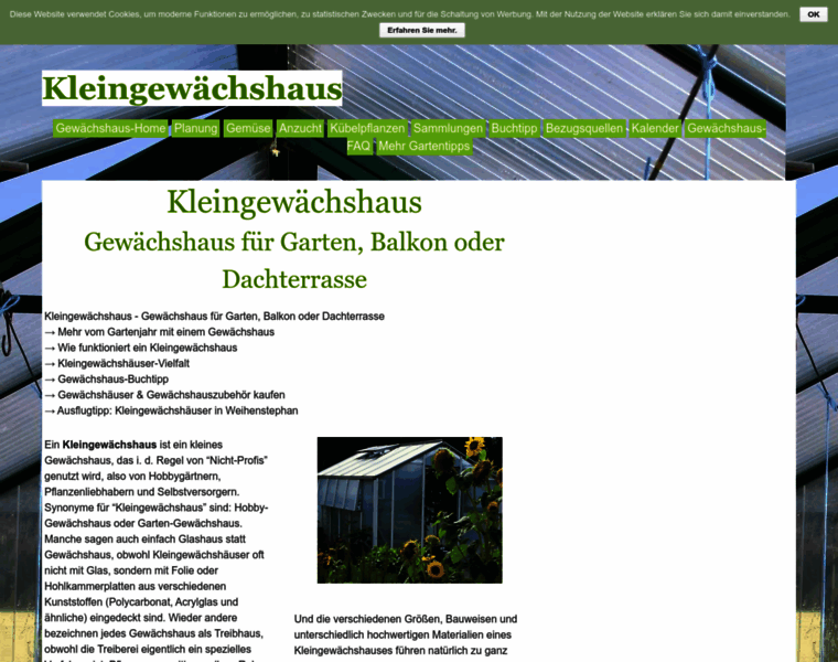 Kleingewaechshaus.de thumbnail
