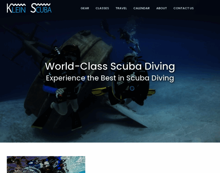 Kleinscuba.com thumbnail