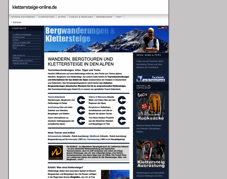 Klettersteige-online.de thumbnail