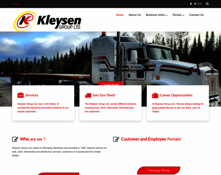 Kleysen.com thumbnail