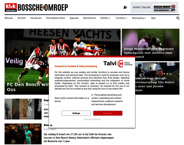 Kliknieuwsdenbosch.nl thumbnail