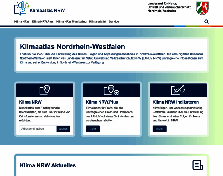 Klimaatlas.nrw.de thumbnail