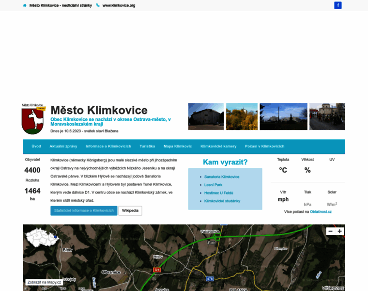 Klimkovice.org thumbnail