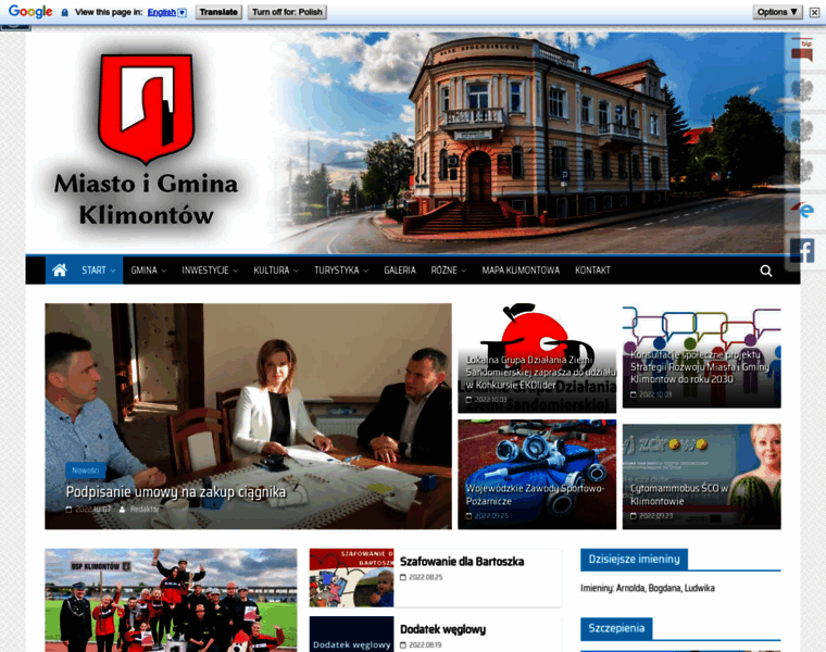 Klimontow.pl thumbnail