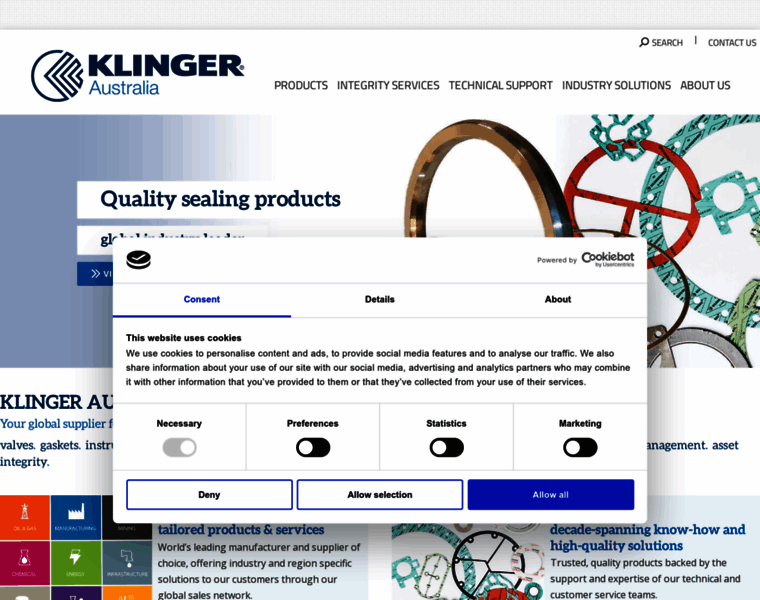 Klinger.com.au thumbnail