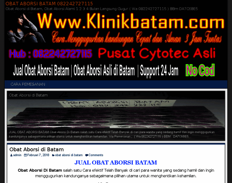 Klinikbatam.com thumbnail