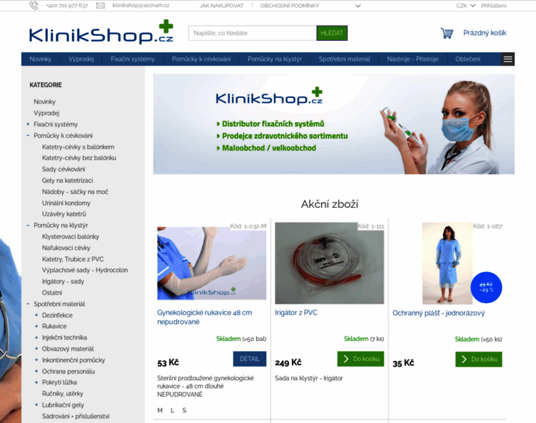 Klinikshop.cz thumbnail