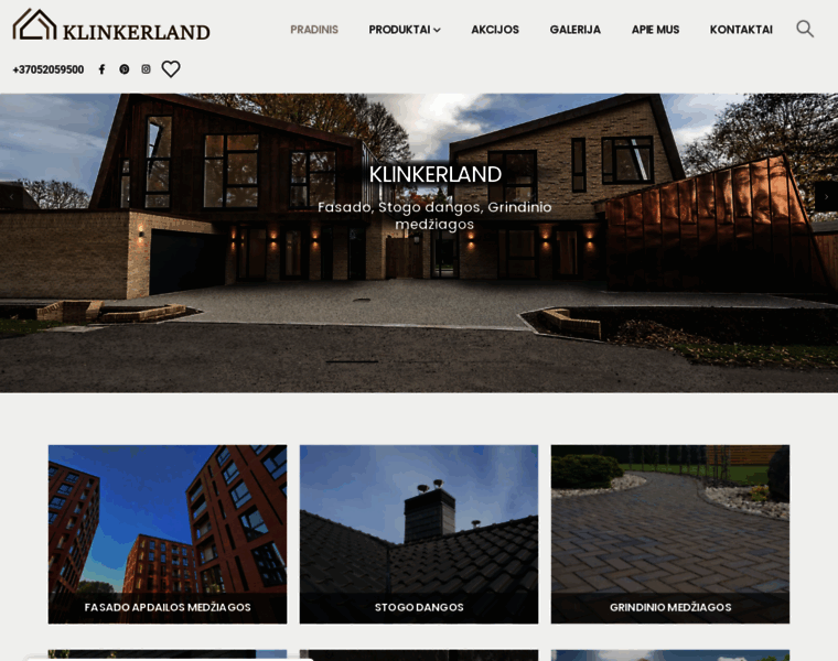 Klinkerland.lt thumbnail