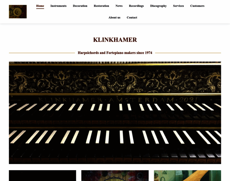 Klinkhamer-harpsichords.com thumbnail