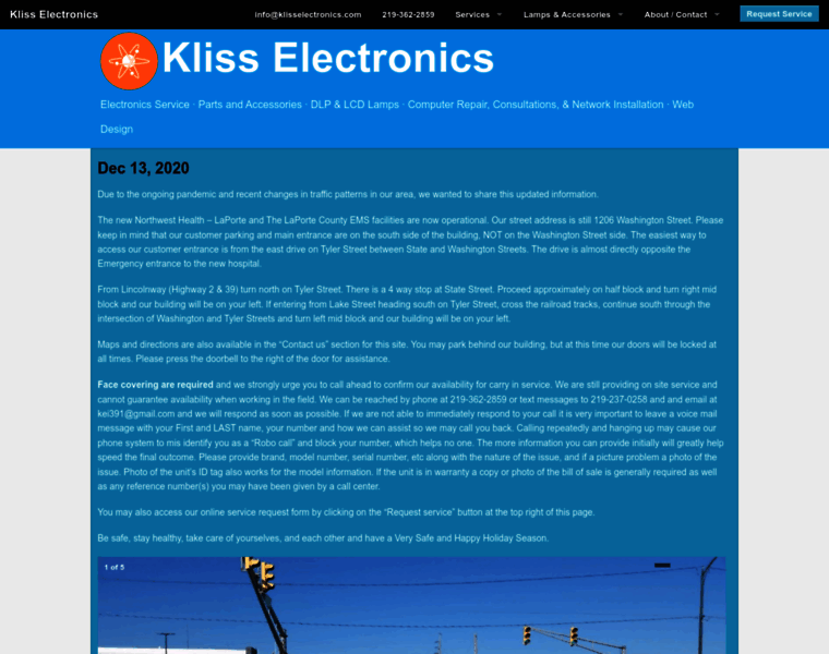 Klisselectronics.com thumbnail