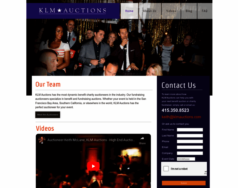 Klmauctions.com thumbnail