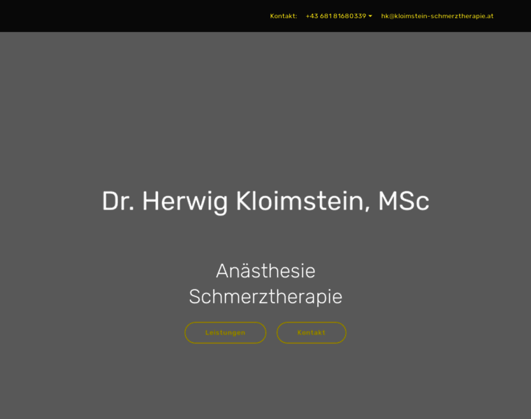 Kloimstein-schmerztherapie.at thumbnail