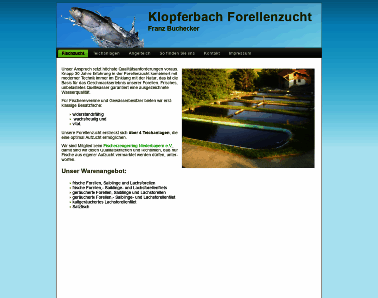 Klopferbach-forellenzucht.de thumbnail