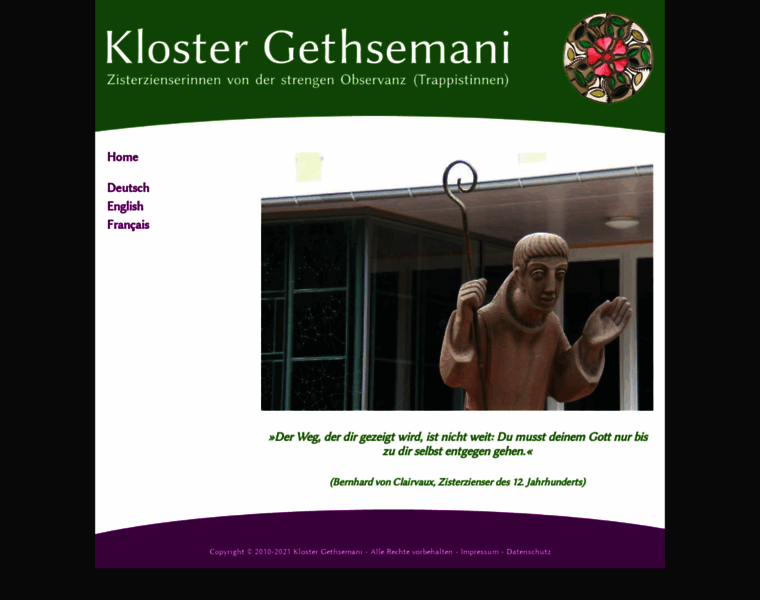 Kloster-gethsemani.de thumbnail