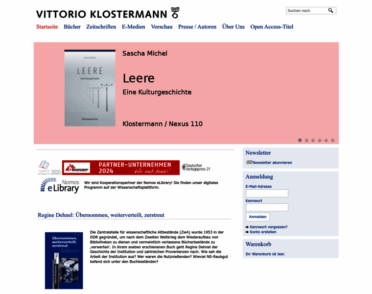Klostermann.de thumbnail