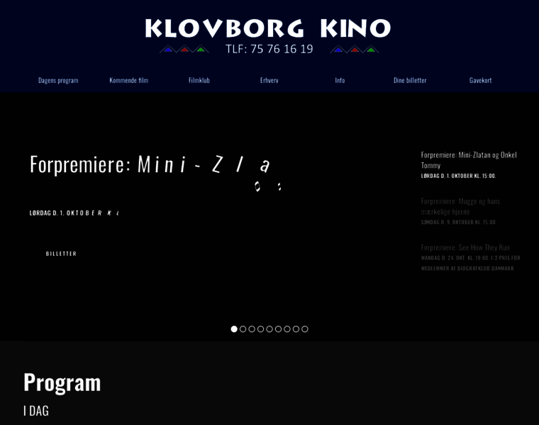 Klovborgkino.dk thumbnail