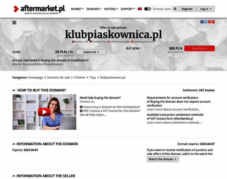 Klubpiaskownica.pl thumbnail